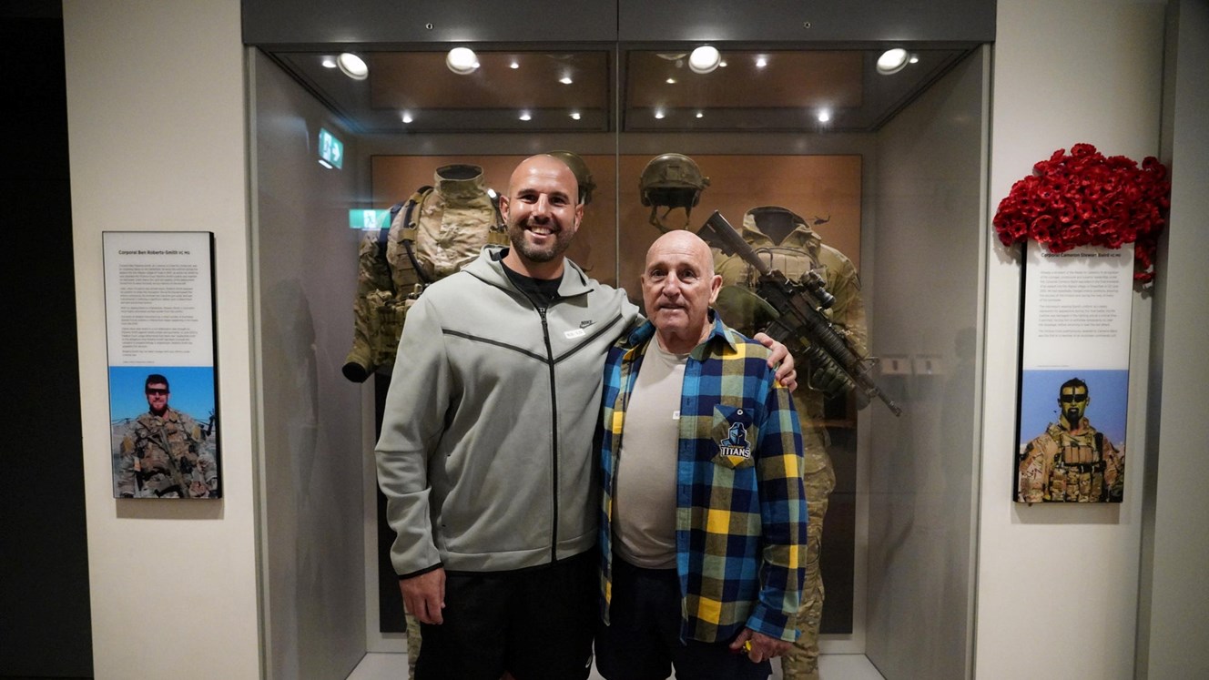 'I'm really grateful': Anzac Round surprise for club legend 'Dags'