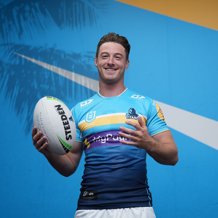 New Titan Verrills ready to 'rip in for the lads'