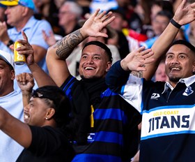 XXXX give 'cheers' to Titans Members