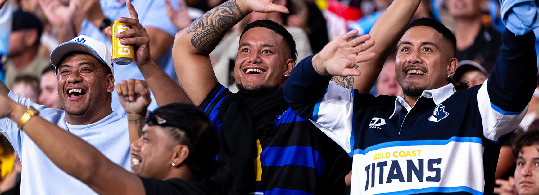 XXXX give 'cheers' to Titans Members