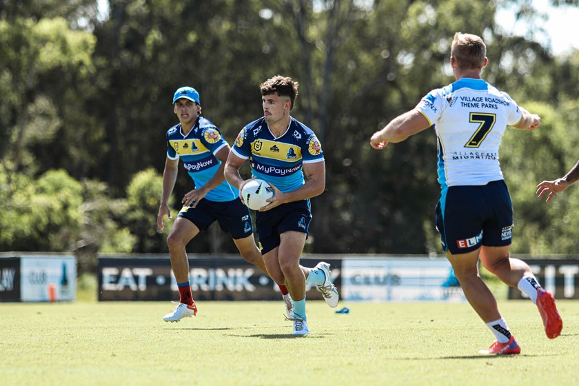 Sexton in action at a recent intra-club opposed session.