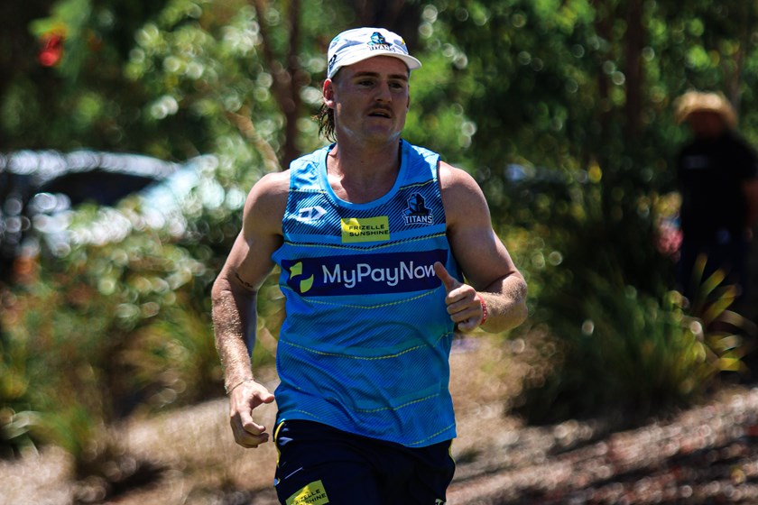 Brimson is fully fit after working hard throughout pre-season training. Photo: Gold Coast Titans