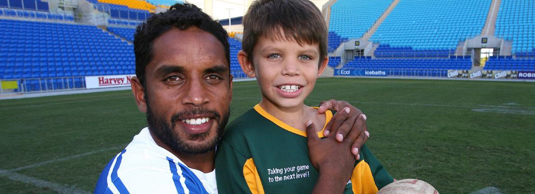 Titans join in celebrating Telstra Footy Country Round