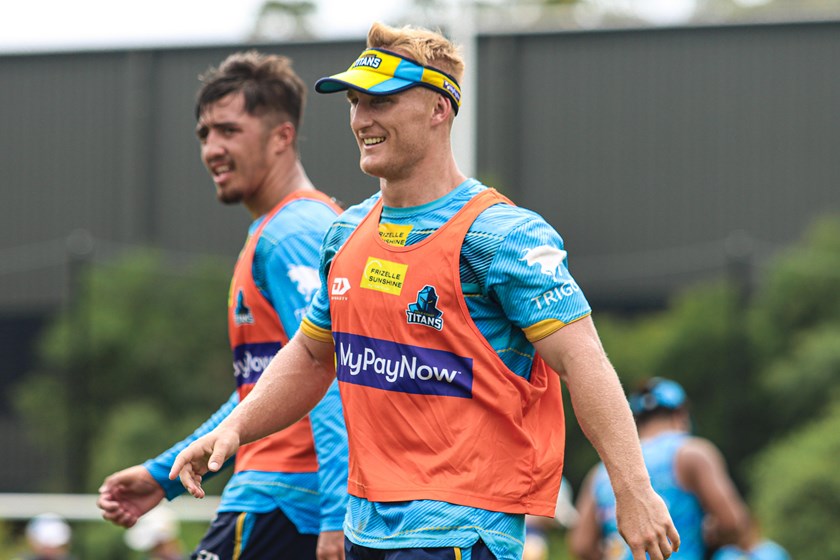 It's been a positive pre-season for Tanah Boyd at Parkwood. Photo: Gold Coast Titans