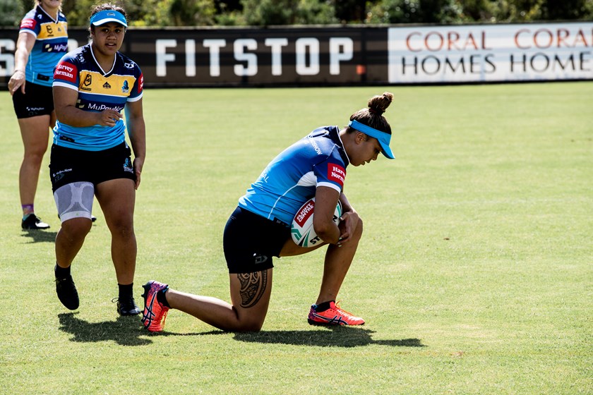 New Titans recruit Shannon Mato has enjoyed her time with the Titans so far.