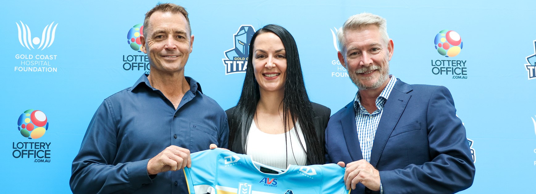 Titans join with The Lottery Office to support Gold Coast Hospital Foundation