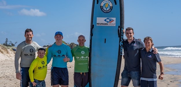 Titans help Disabled Surfing launch new board