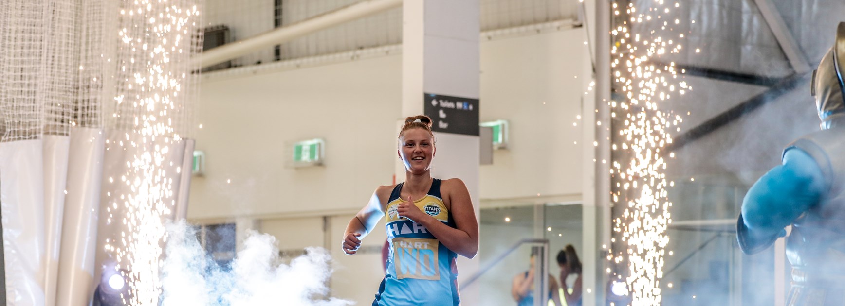 Home crowd a highlight in a tough weekend for Titans Netball