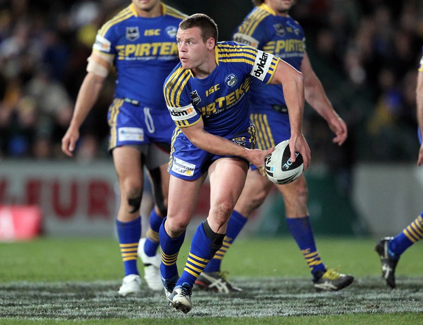 Matt Keating played 130 NRL games for Parramatta from 2008-2013. Photo: NRL Images