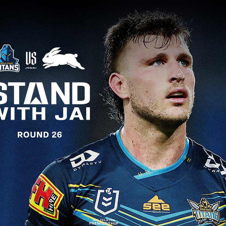 Titans to Stand with Jai in Round 26