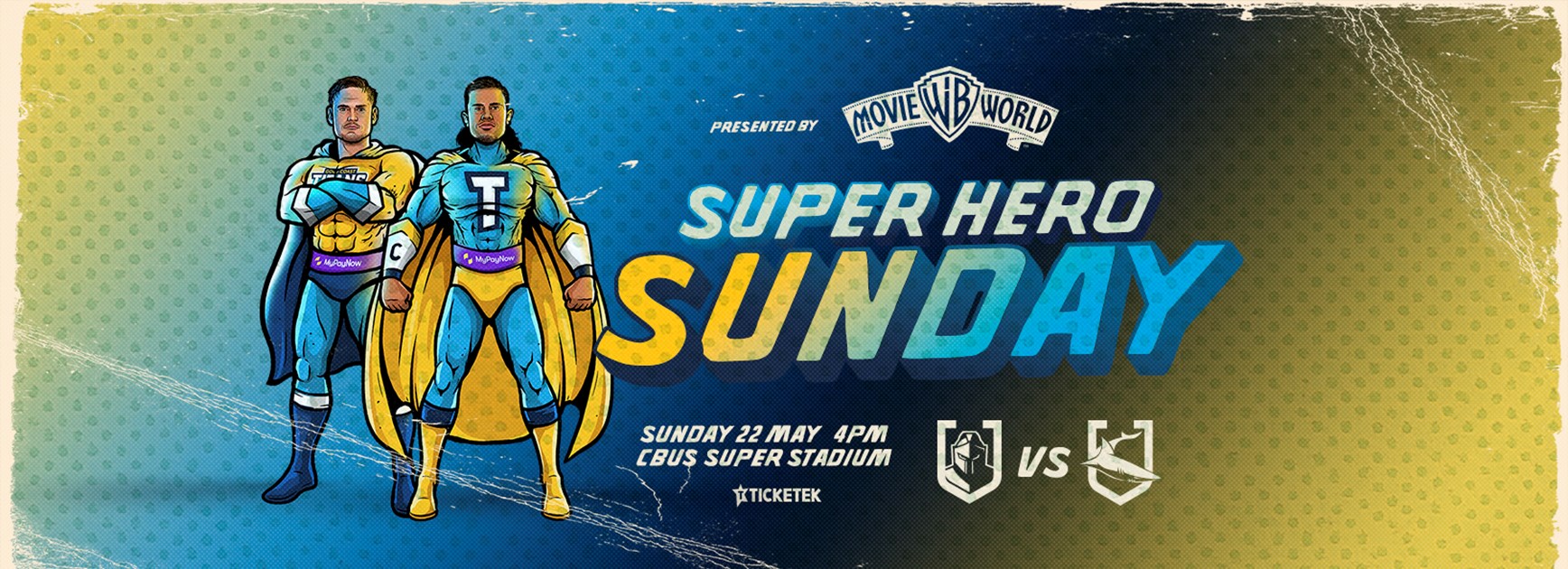 Super heroes to take over Cbus Super Stadium for Sharks game!