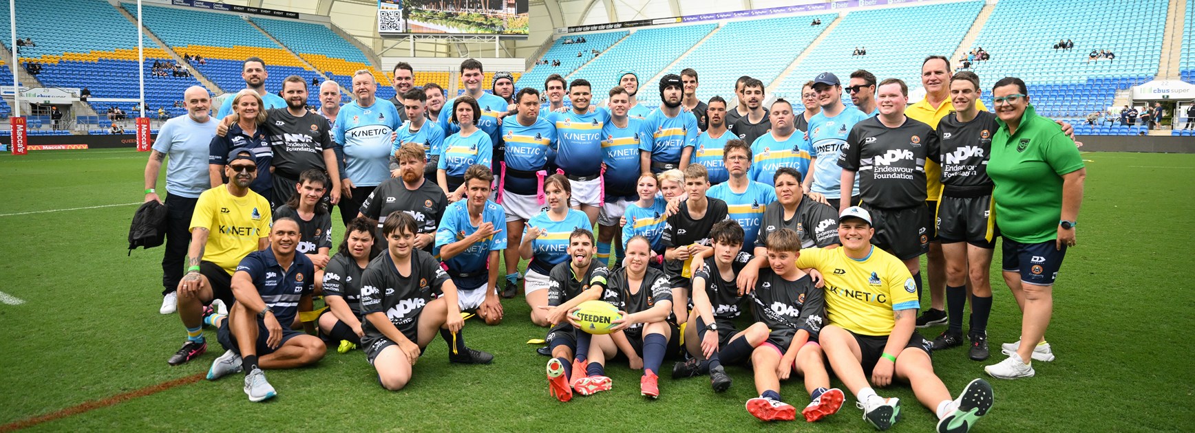 Titans celebrate historic Leagueability triple header at Cbus