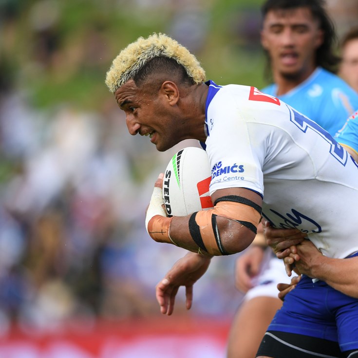 Kikau-inspired Dogs inflict tough loss on Titans