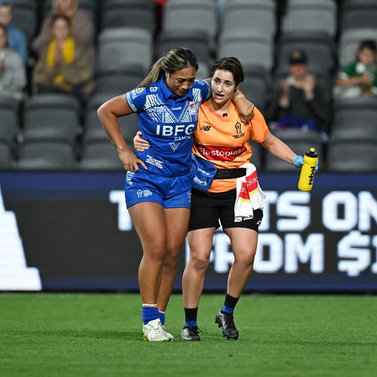 Injury Report: Sarina Masaga