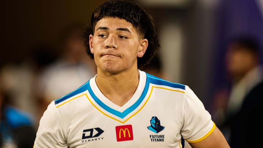 Viliami Fifita in action for Future Titans