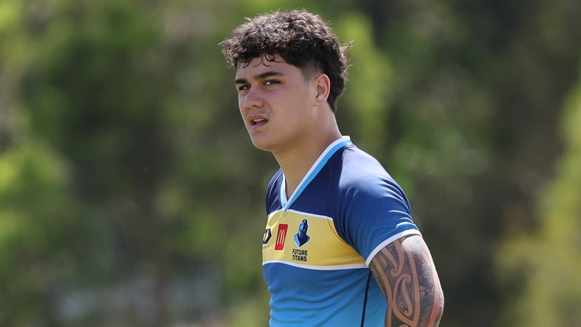 Morrison pictured during Pre-Season training in 2024.