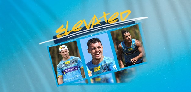 Titans elevate young forward trio to top squad
