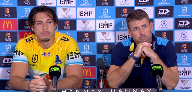 Press conference: Round 1 v Sharks