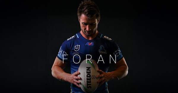 Foran Eric FORAN: Three-part documentary series | Titans