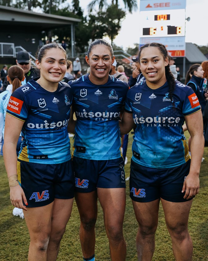 AVS Security will be front and centre of the Titans' NRLW shorts in 2025 and 2026.
