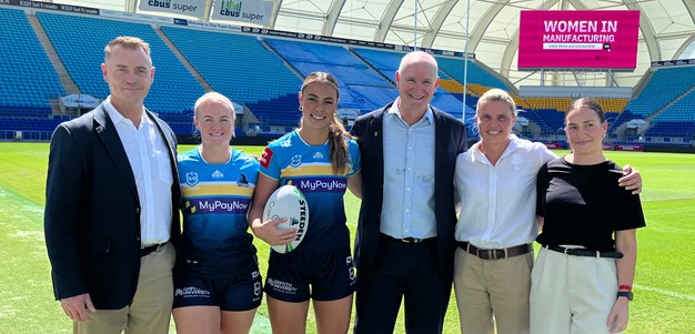 Titans NRLW team backing Women in Manufacturing to inspire young apprentices