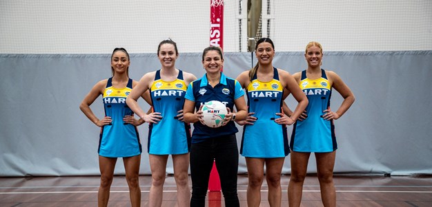 Proud son: Clark excited to see Titans Netball at home
