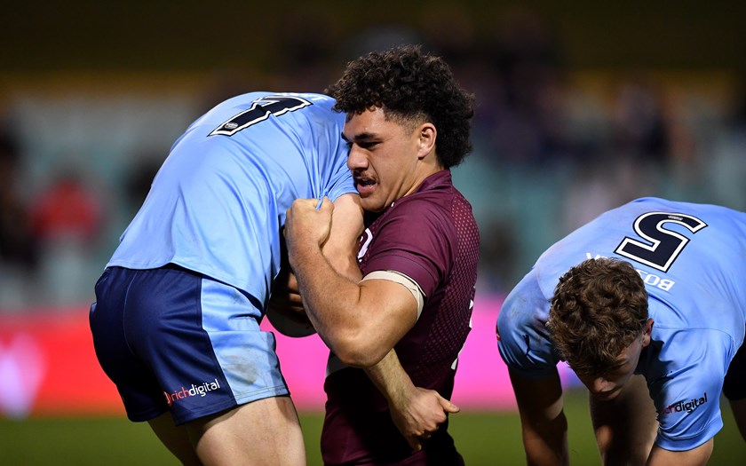Fifita representing Queensland in the Under 19 State of Origin in 2022.