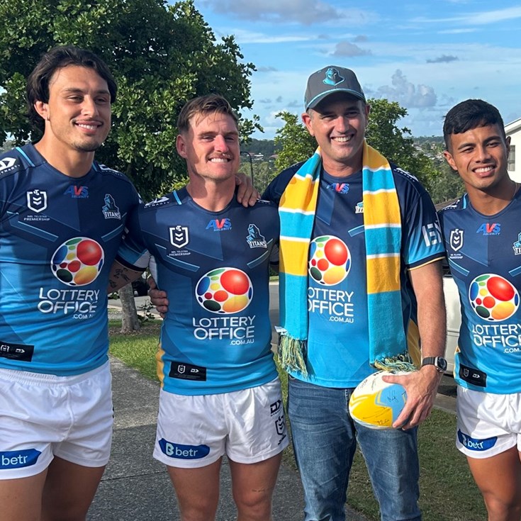 Titans star in new FutureBall TV commercial