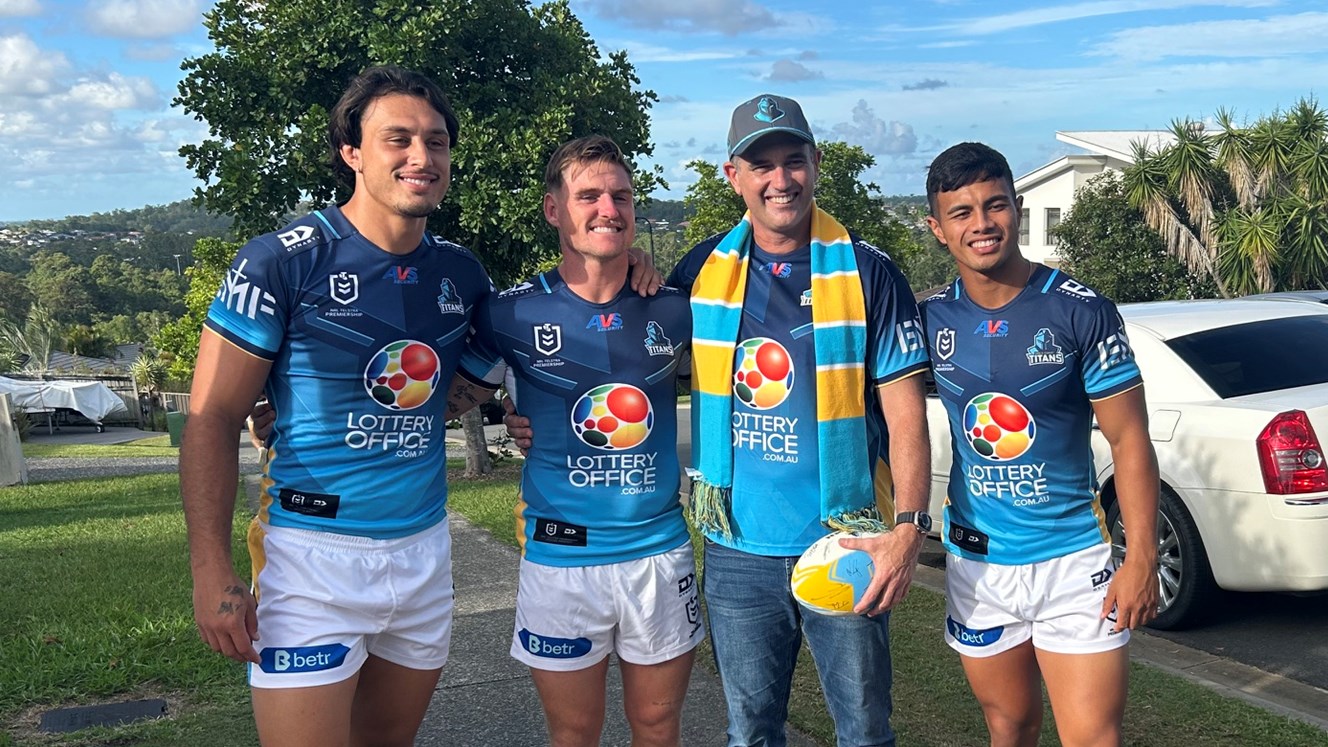 Titans star in new FutureBall TV commercial