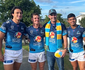 Titans star in new FutureBall TV commercial