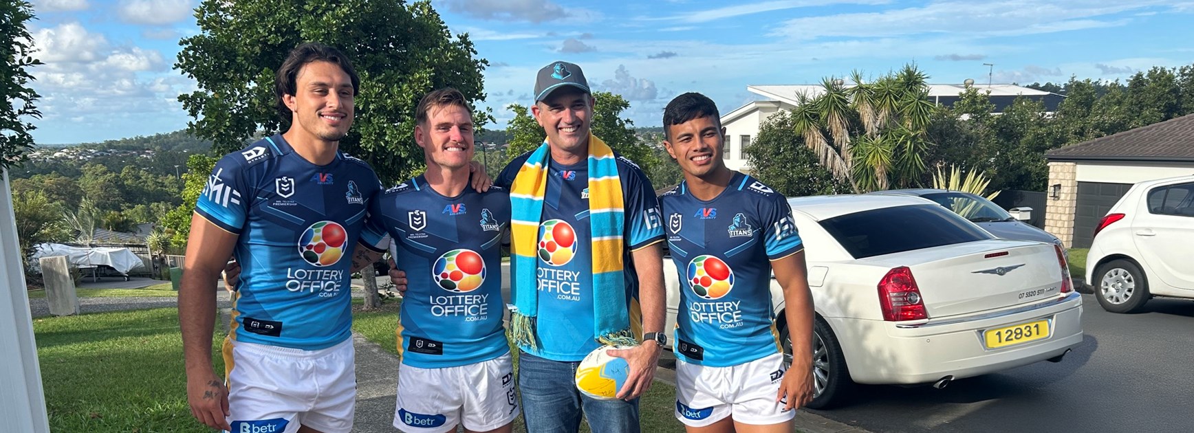 Titans star in new FutureBall TV commercial