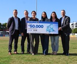 The Lottery Office donate $50,000 to support Jai Arrow and MND Queensland