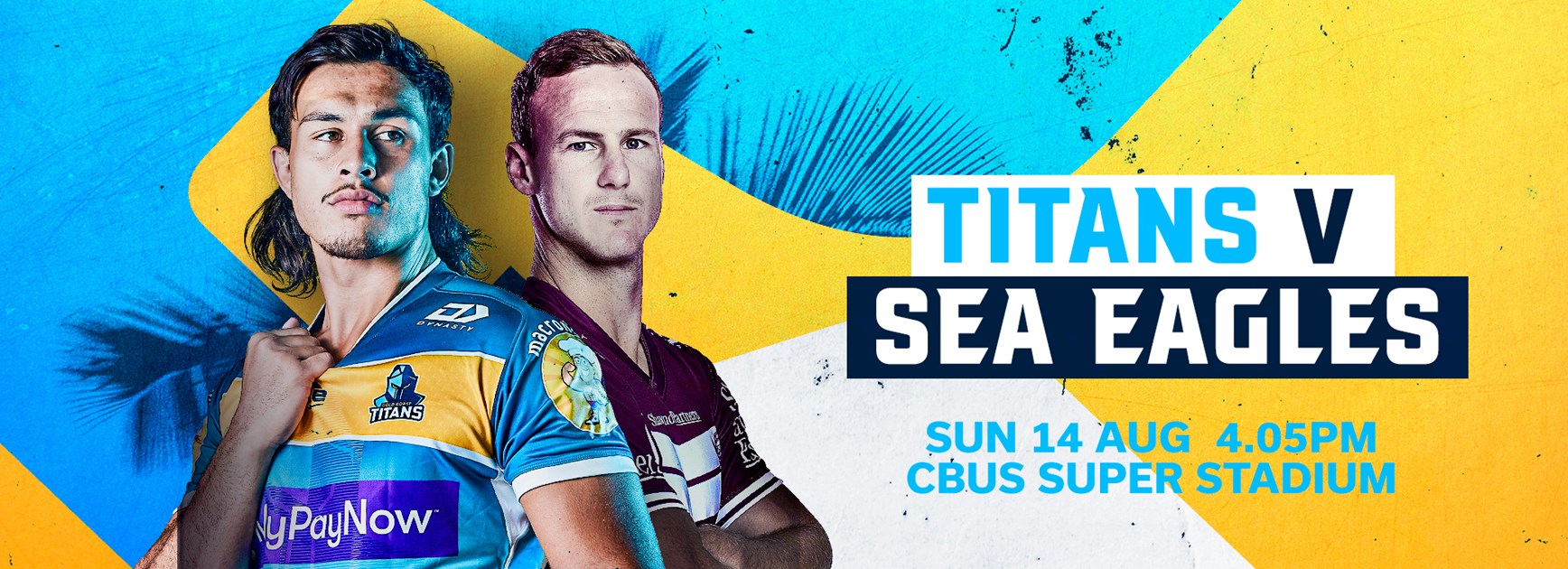 What's on this Sunday for Titans v Manly