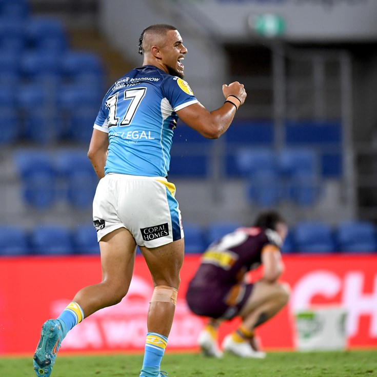 Official NRL profile of Tony Francis for Gold Coast Titans Titans