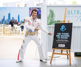 Elvis returns to the Ultra Escape (Vegas) Bar