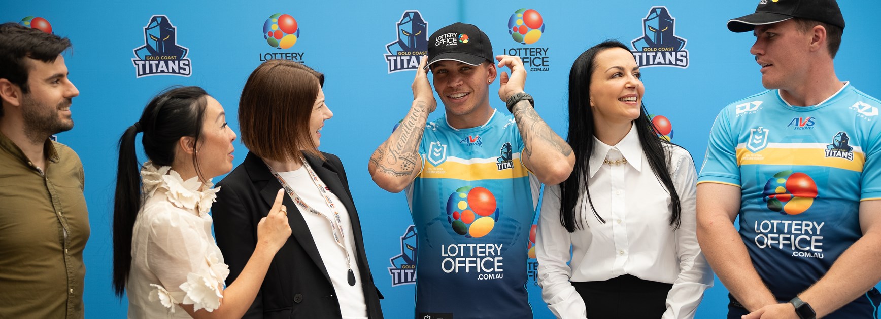 Titans launch The Lottery Office partnership