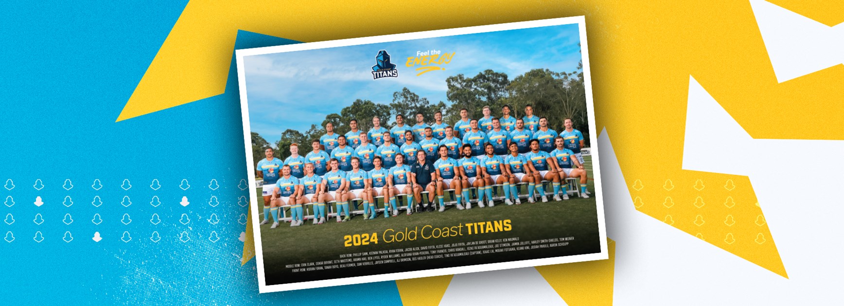Get your 2024 team poster in today's Gold Coast Bulletin