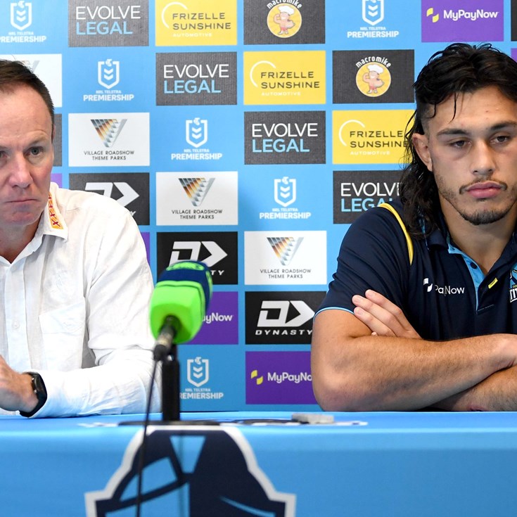 Press conference: Round 8