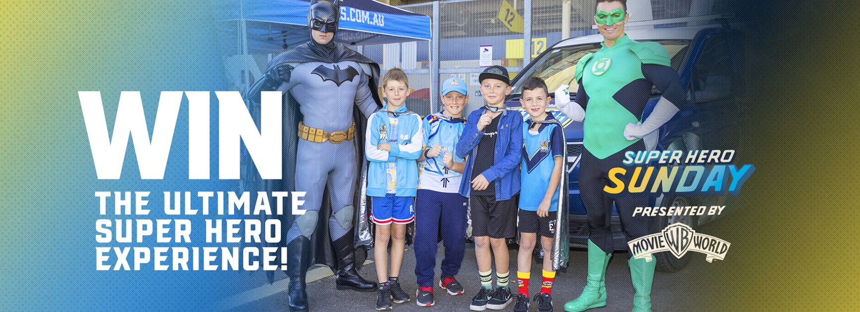 WIN the Ultimate Super Hero Experience!