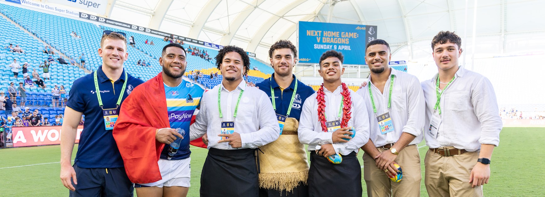 Titans join in Multicultural Round celebrations