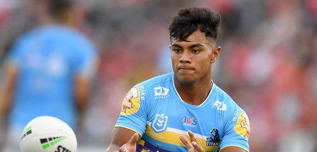 'Still pinching myself': Kini promoted to Titans top 30
