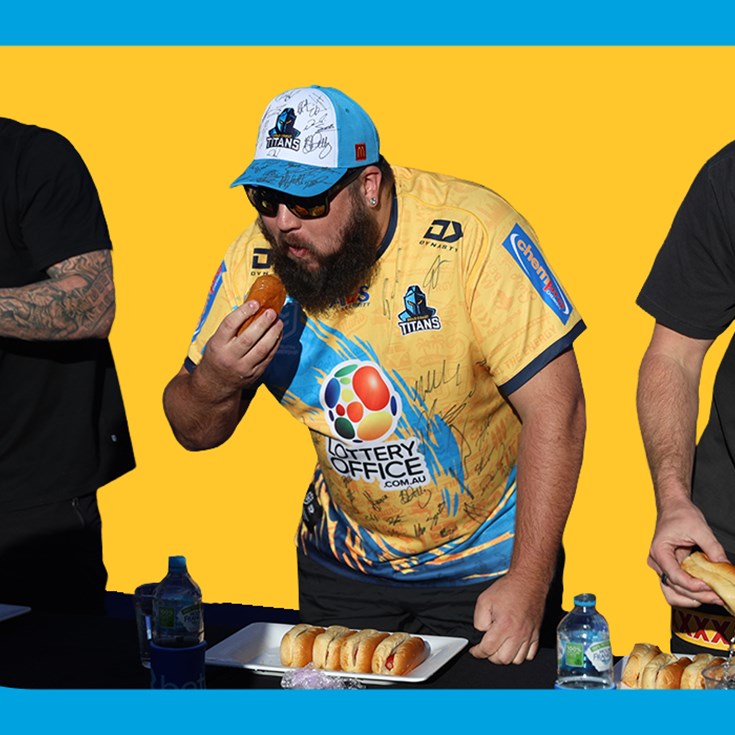 Enter the Titans 2026 Hot Dog Eating Contest