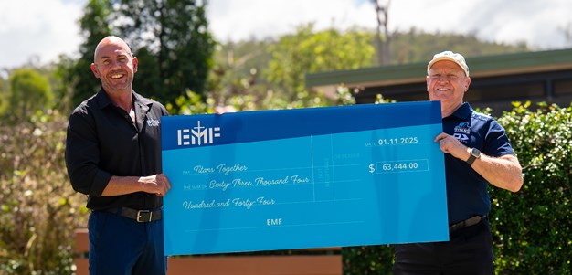 Titans humbled by incredible EMF donation for community programs