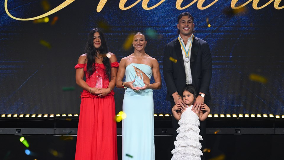 Tino joins Bailey with third Paul Broughton Medal as NRLW split honours
