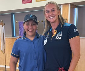 Chapman recognised in NRLW Community Team of the Year