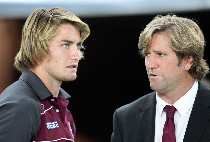 Foran and Hasler spent five seasons together at the Manly Sea Eagles from 2009-2011 and 2021-2022.
