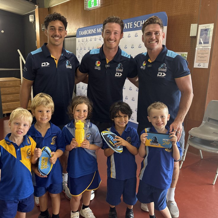 Titans take Try Time Tales on the road in community blitz