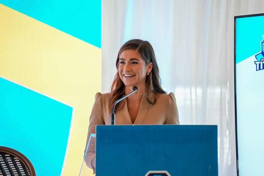 Channel 9 Gold Coast's Bronte Gildea.