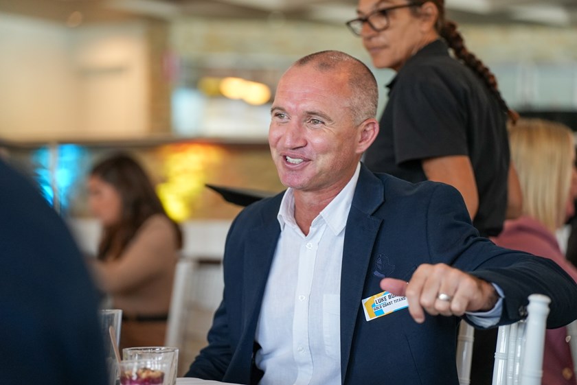 Gold Coast Titans partnerships manager Luke Burt.