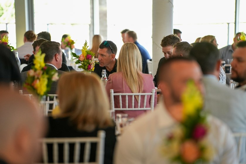 Austek director Peter Ozoux networking with fellow partners.